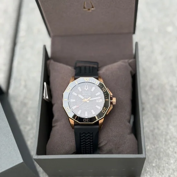 BULOVA Marine Star HPQ Precisionist Brown chocolate Dial Men's Watch